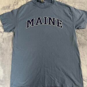 Medium grey and navy maine